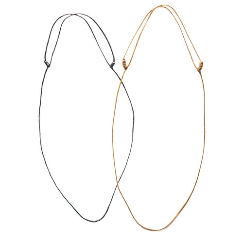 Adjustable Braid Slip Knot Cords -C1-0