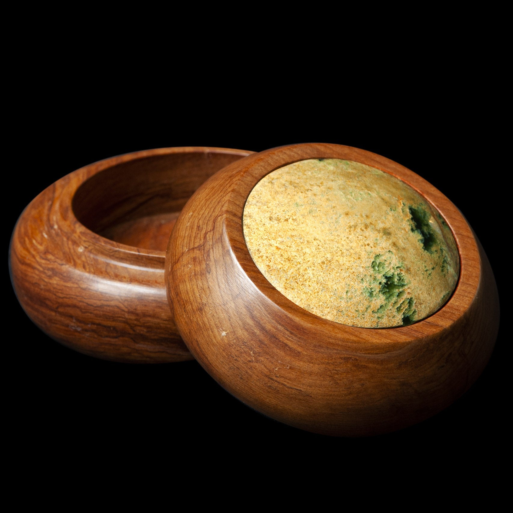 Wooden and Pounamu box by Alex Sands-1