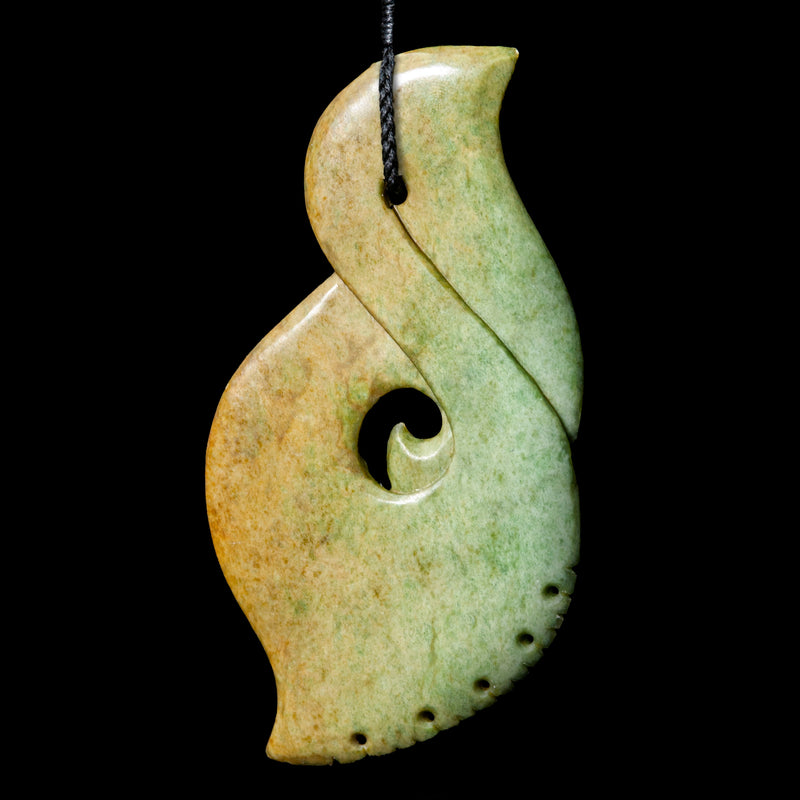 Huge Freeform Pounamu pendant-0