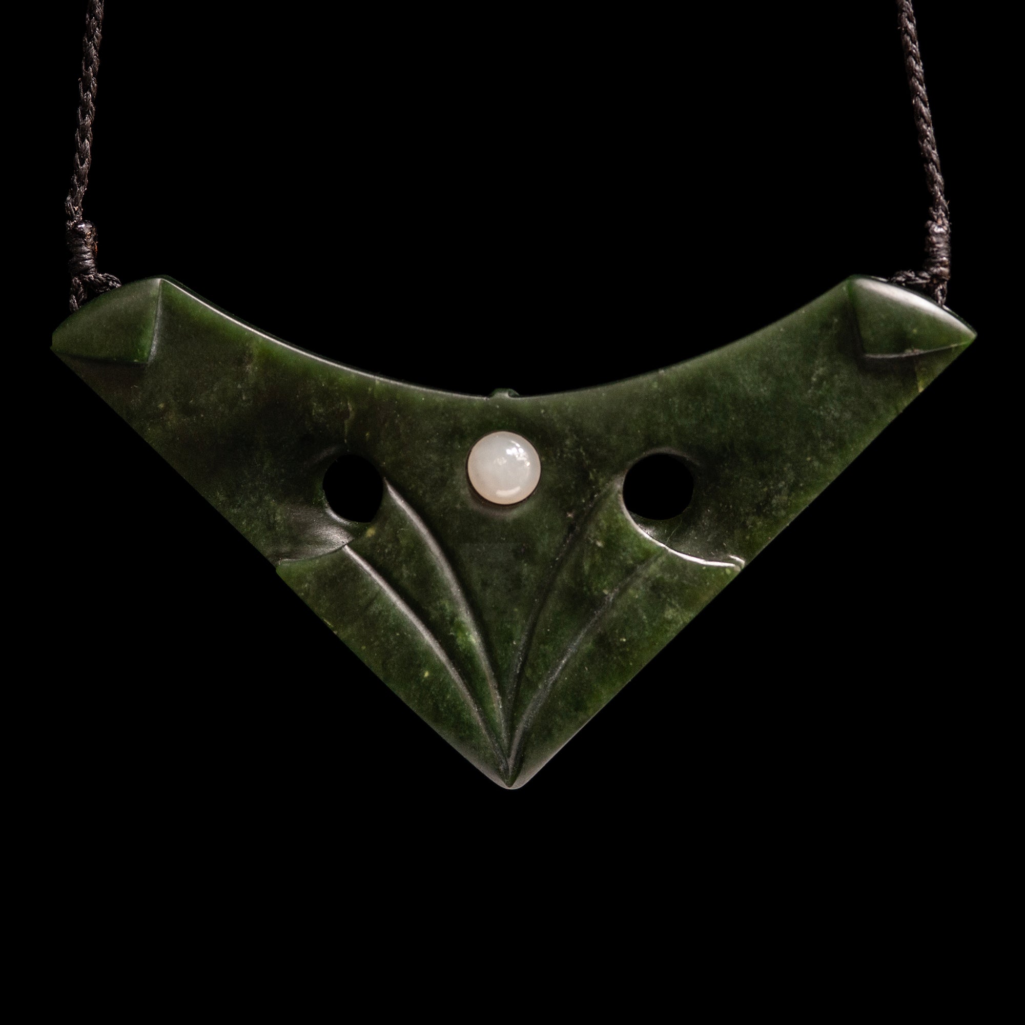 Kawakawa Jade Breast Plate, hand-crafted by Madelyne Gourdin-2