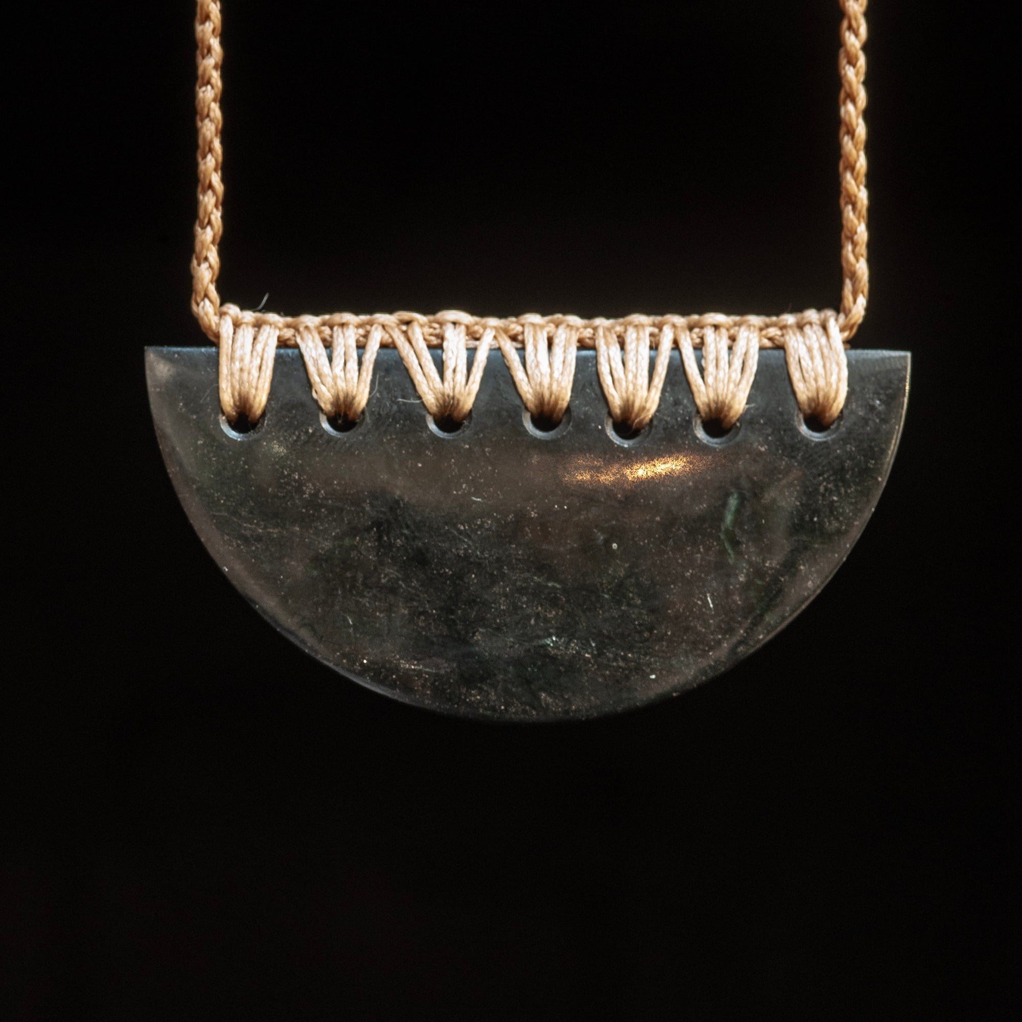 Onewa  Breast Plate Hand-carved by Alex Sands-0