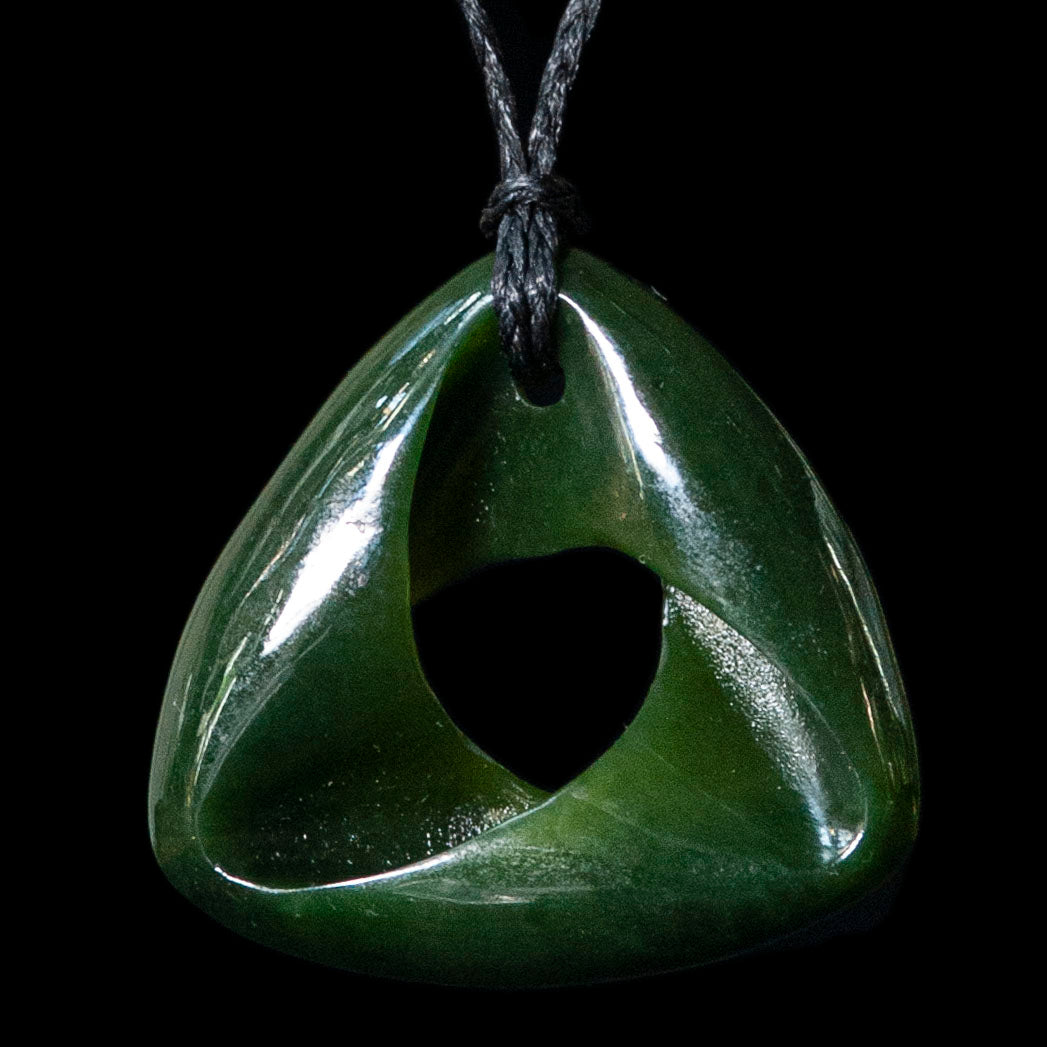 Pounamu Mobius Pendant-0