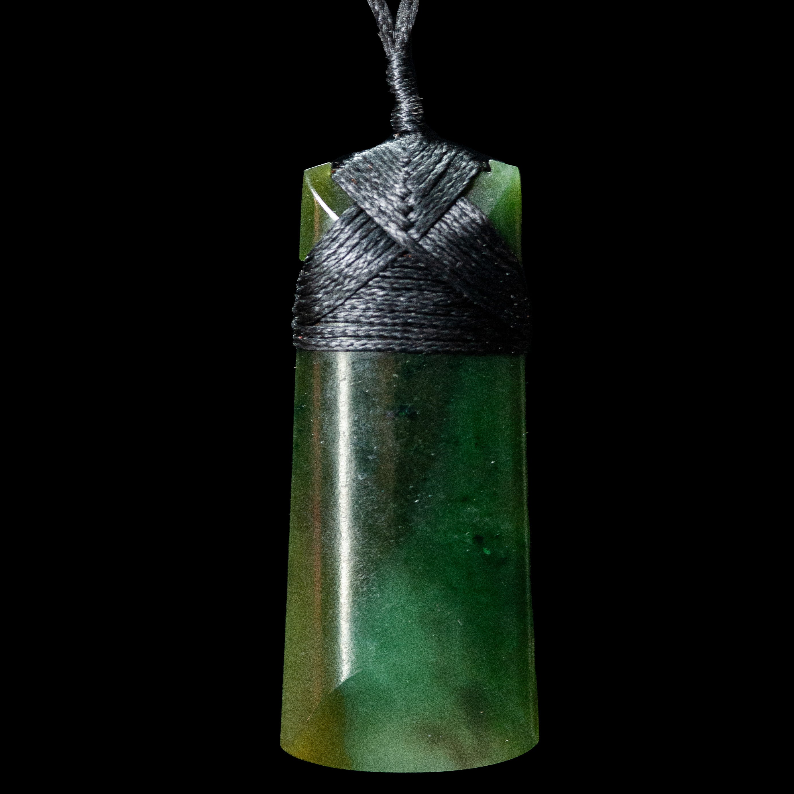 Jade Hei Toki, hand carved pendant-0