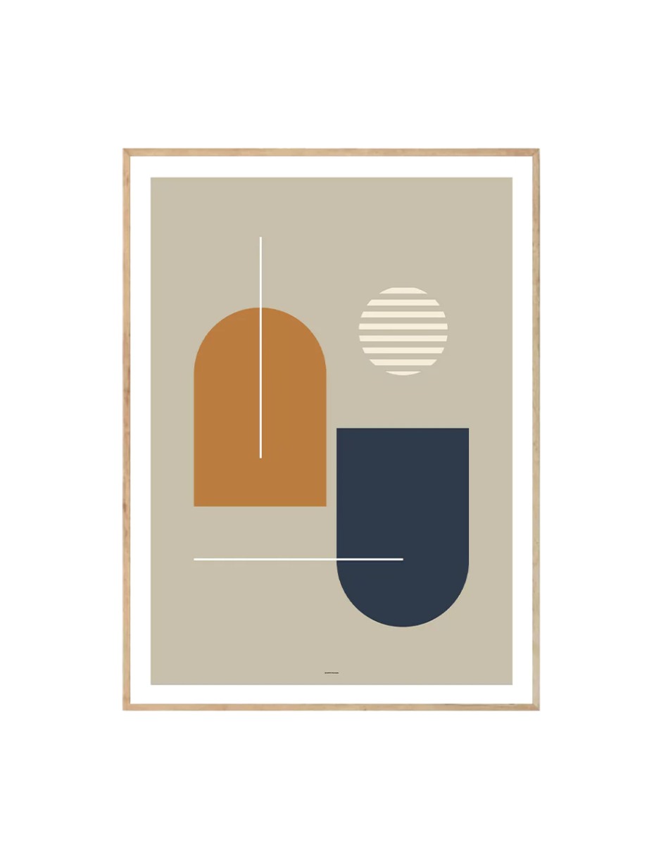 Abstract Composition II - Crafted Canvaas