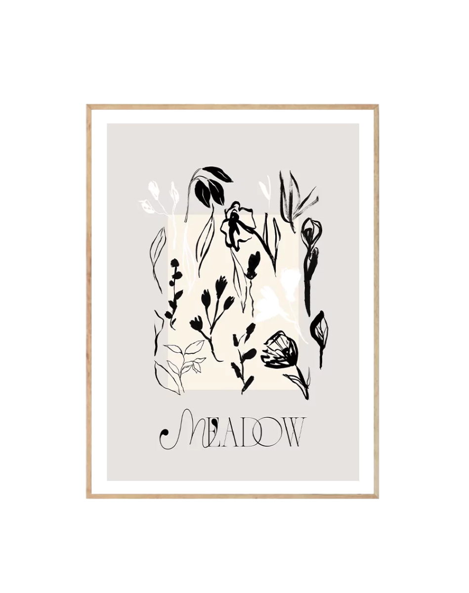 Abstract Florals 01 - Crafted Canvaas