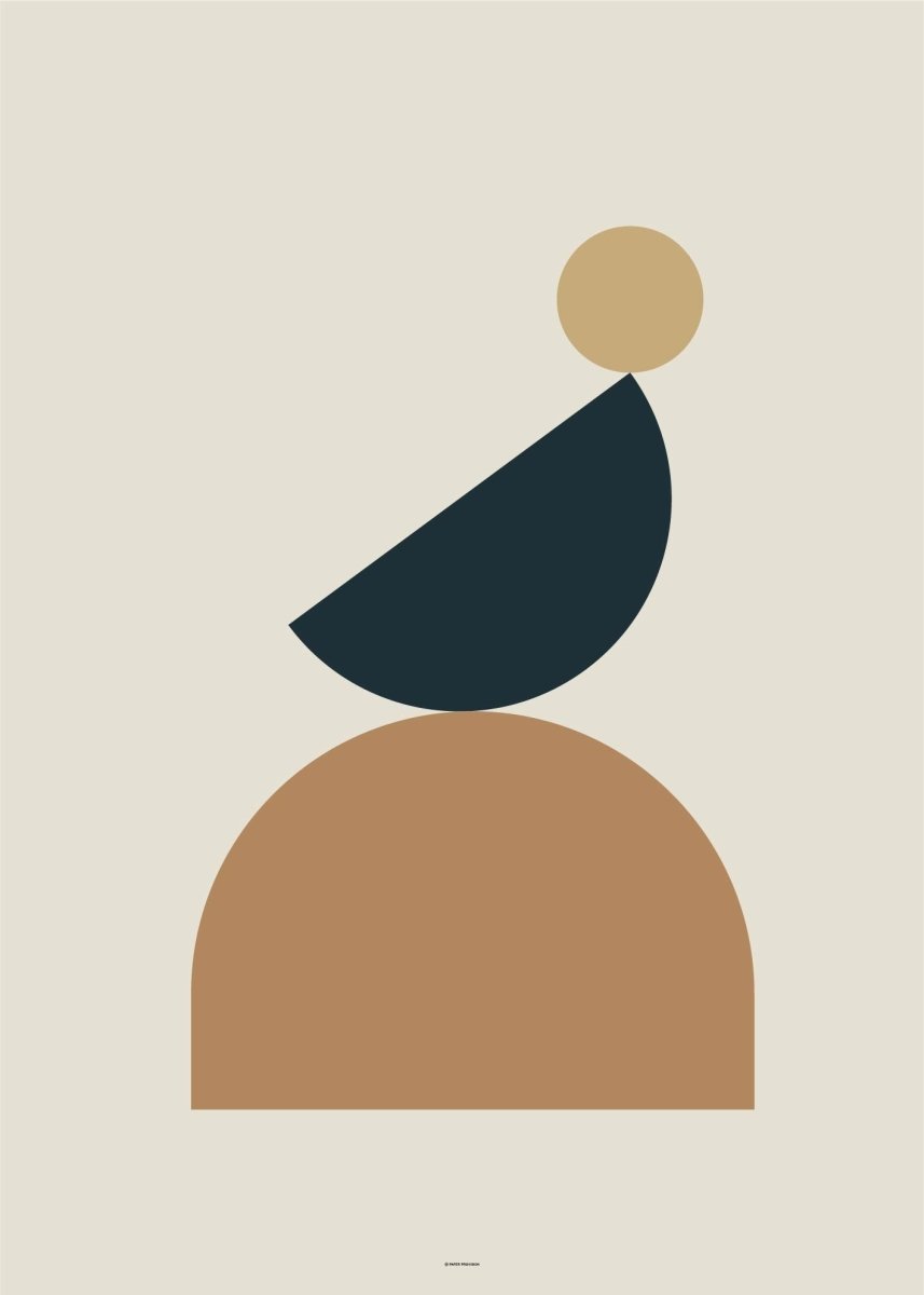 Abstract Geometric I - Crafted Canvaas