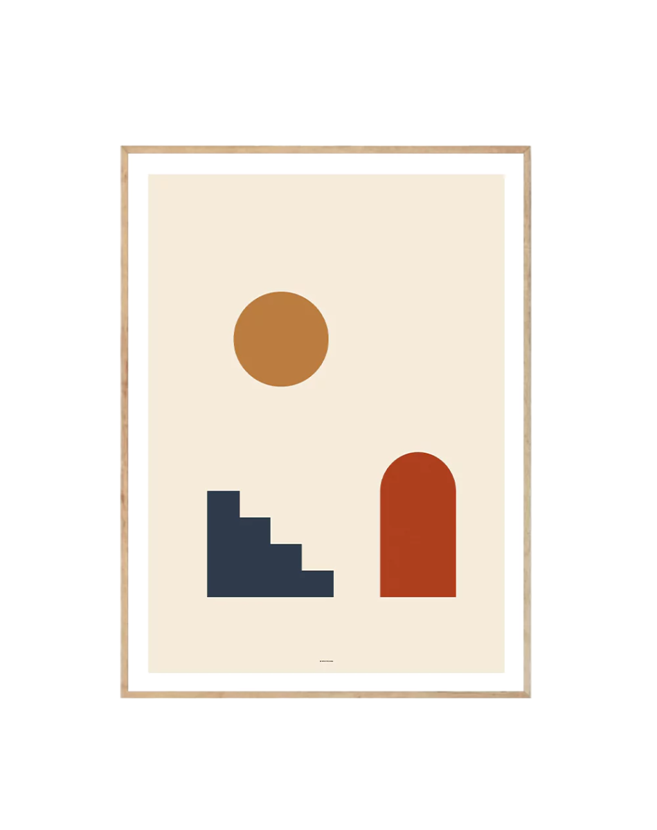 Abstract Geometric V - Crafted Canvaas