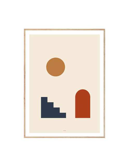 Abstract Geometric V - Crafted Canvaas