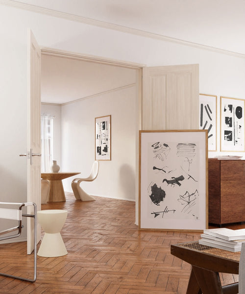 Abstract Ink 02 - Crafted Canvaas