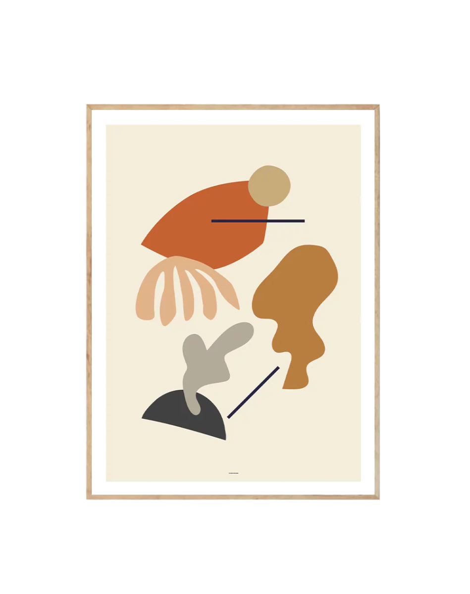 Abstract Organic Composition III - Crafted Canvaas