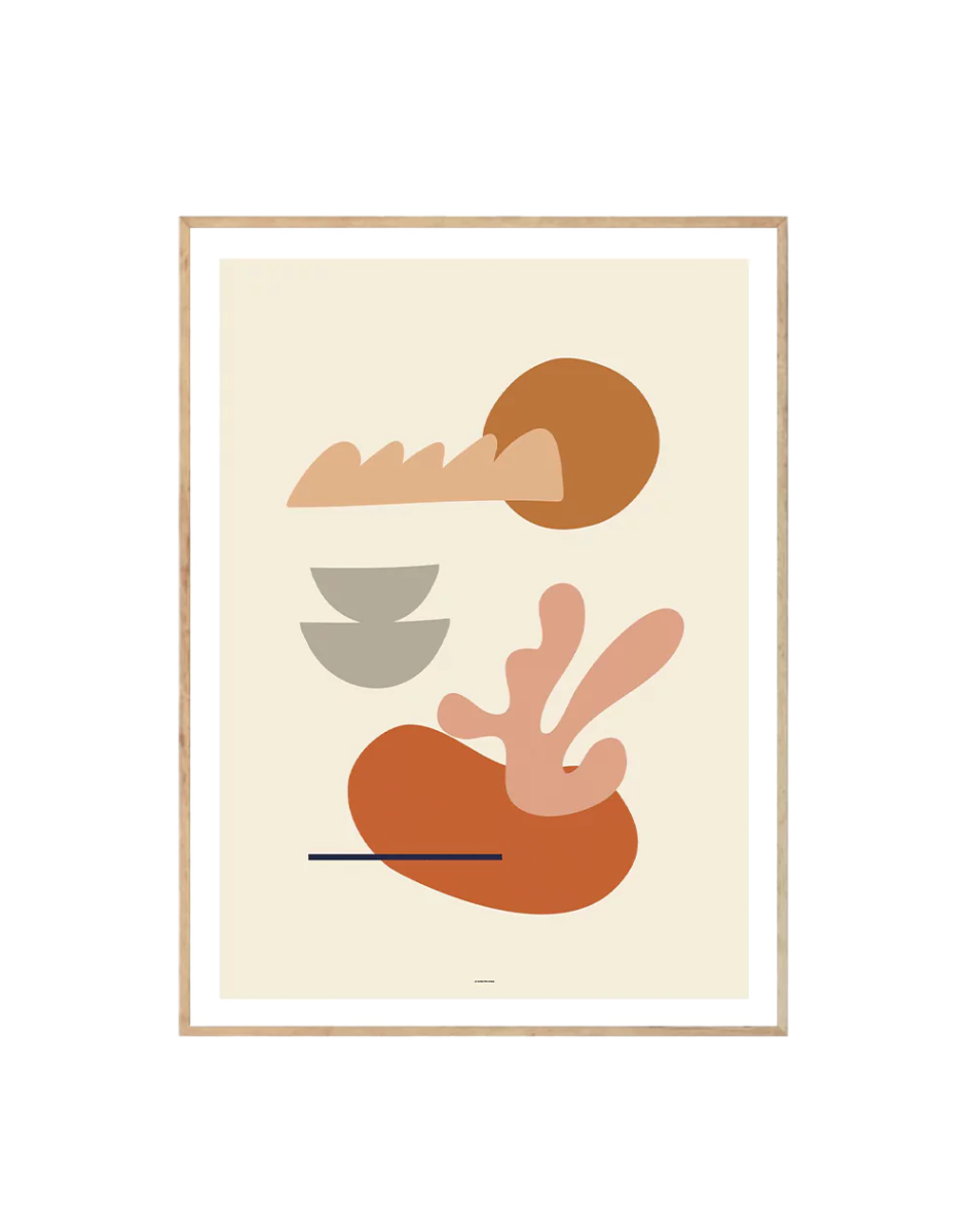 Abstract Organic Composition V - Crafted Canvaas