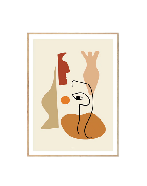 Abstract Organic Doodles I - Crafted Canvaas