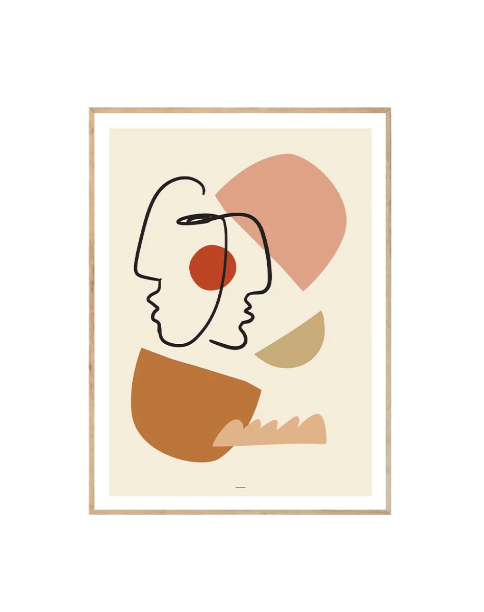 Abstract Organic Doodles II - Crafted Canvaas