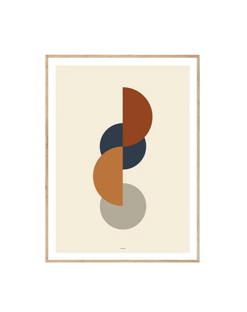 Abstract Shapes Vintage Tones 2 - Crafted Canvaas
