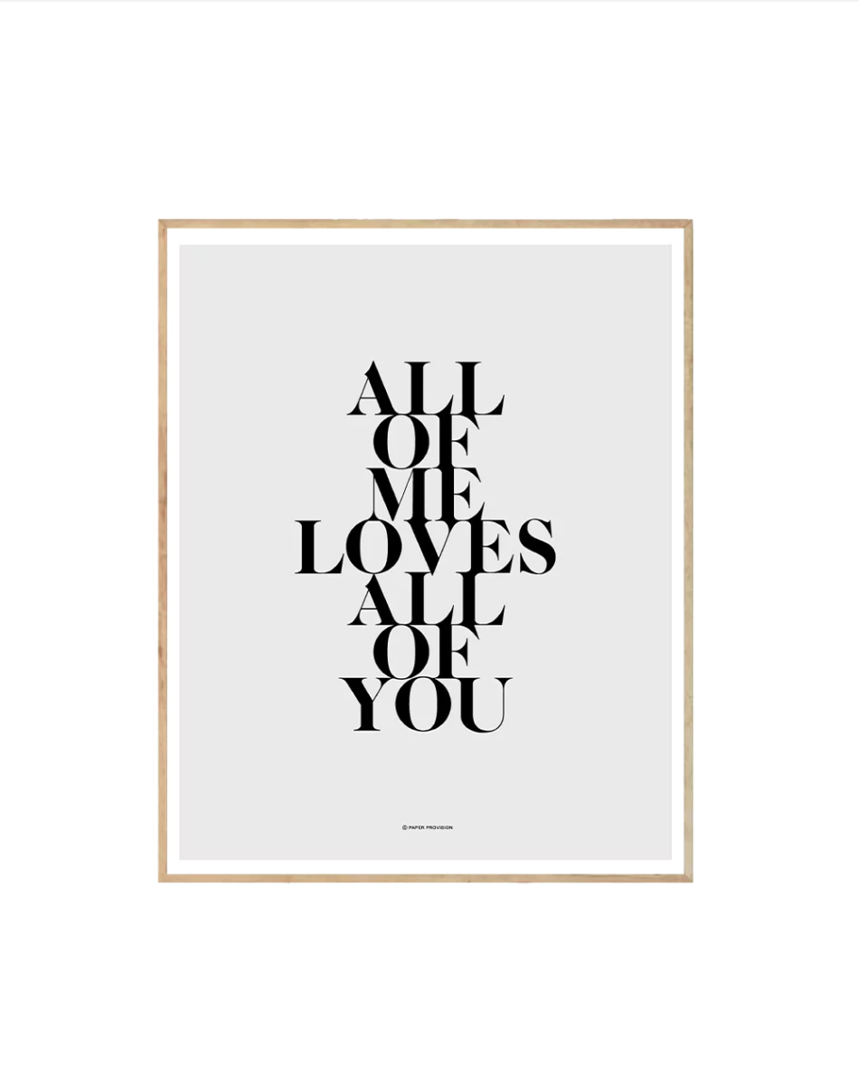 All Of Me - Crafted Canvaas