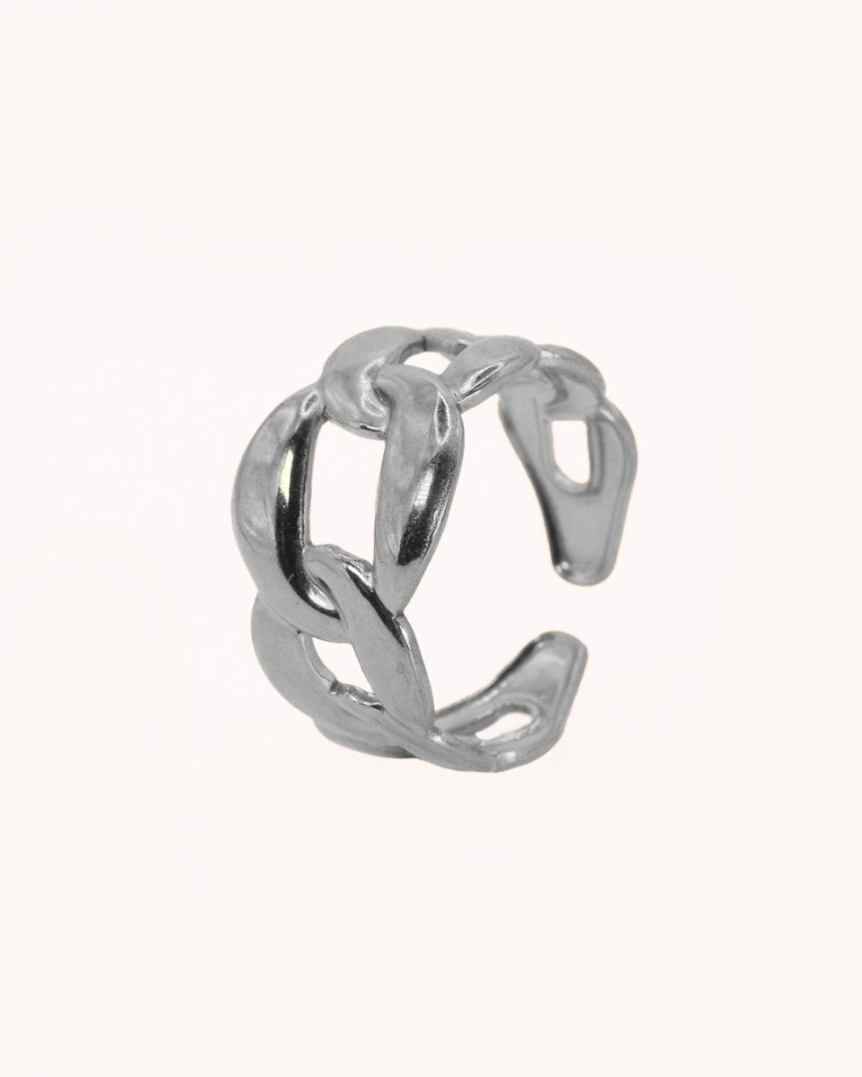 Anillo Atenea Plateado - Crafted Canvaas