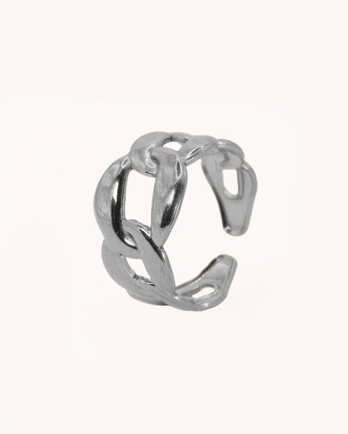 Anillo Atenea Plateado - Crafted Canvaas