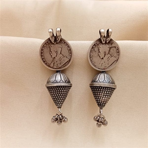 Antique Coin Earrings - Crafted Canvaas