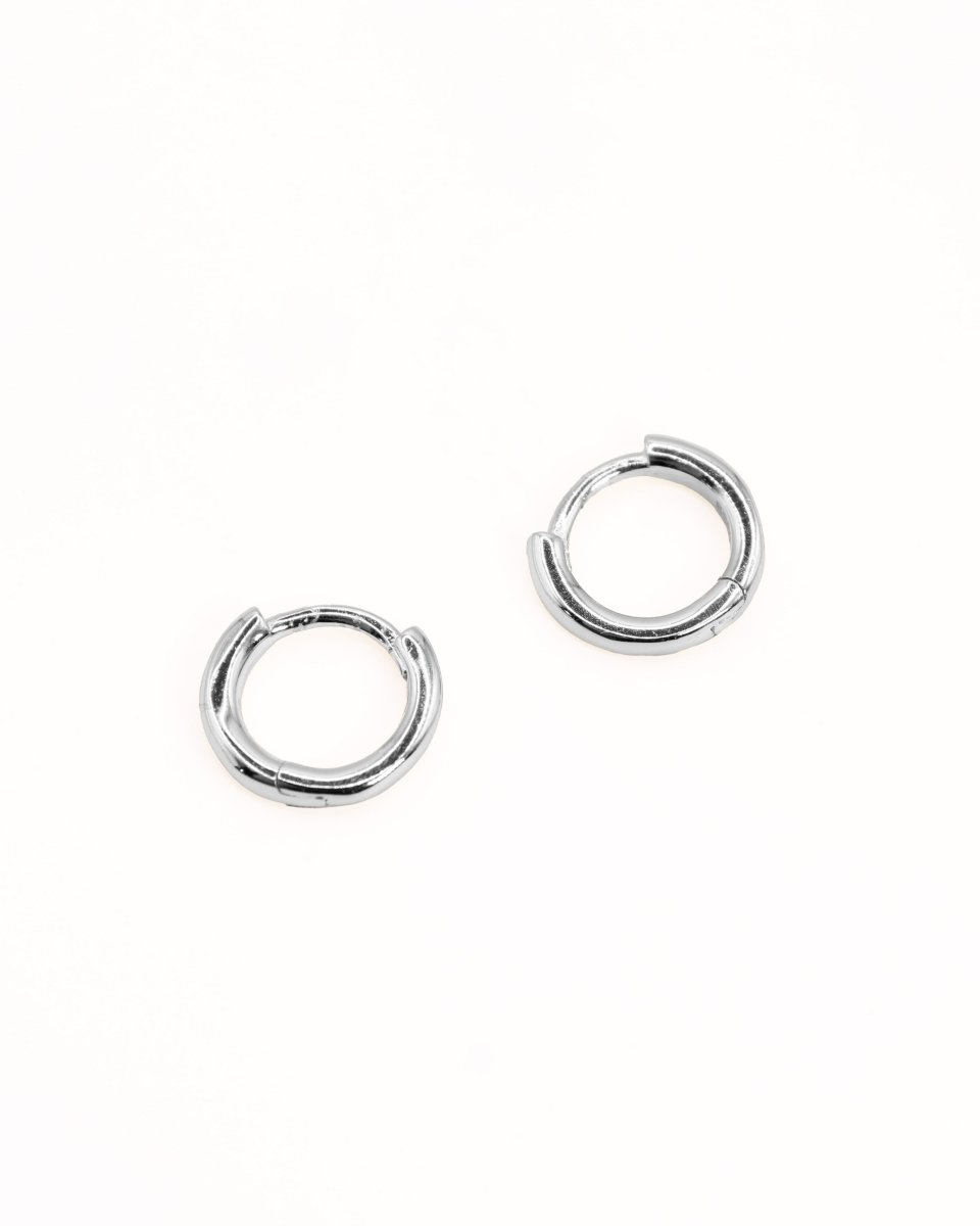 Aros Lisboa Mini Plateado - Crafted Canvaas