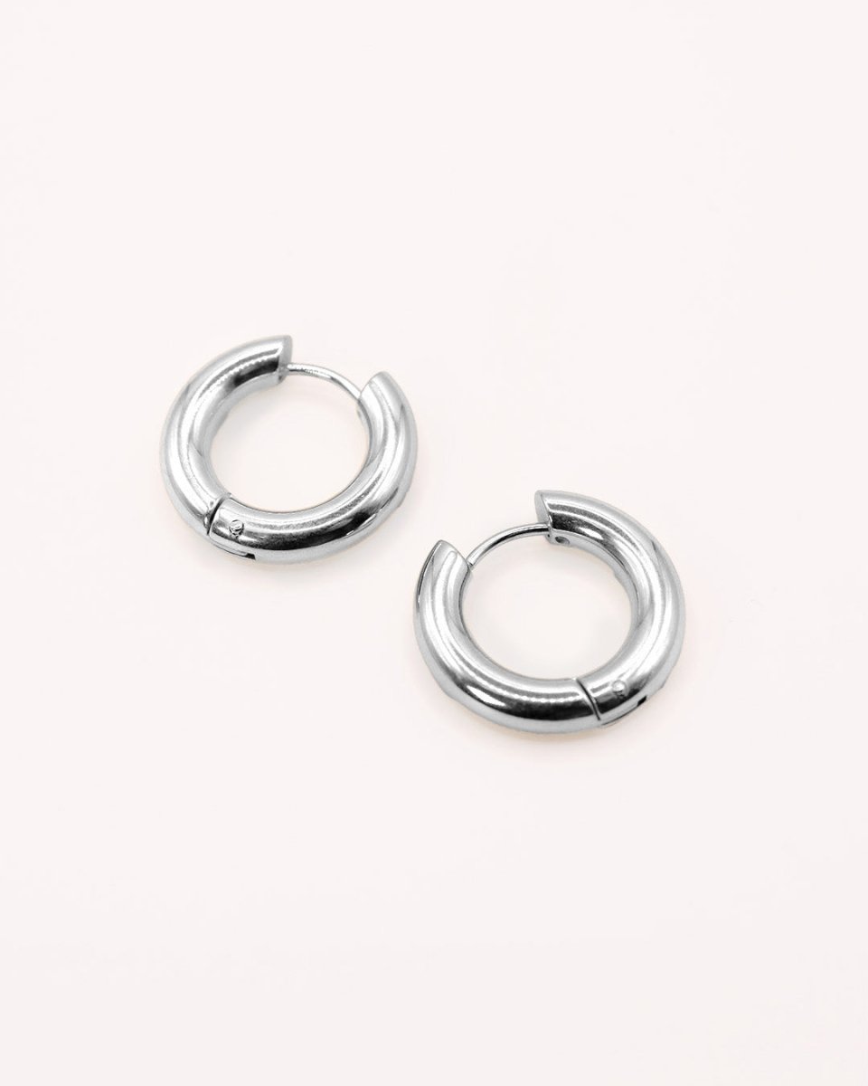 Aros Stella Plateados - Crafted Canvaas