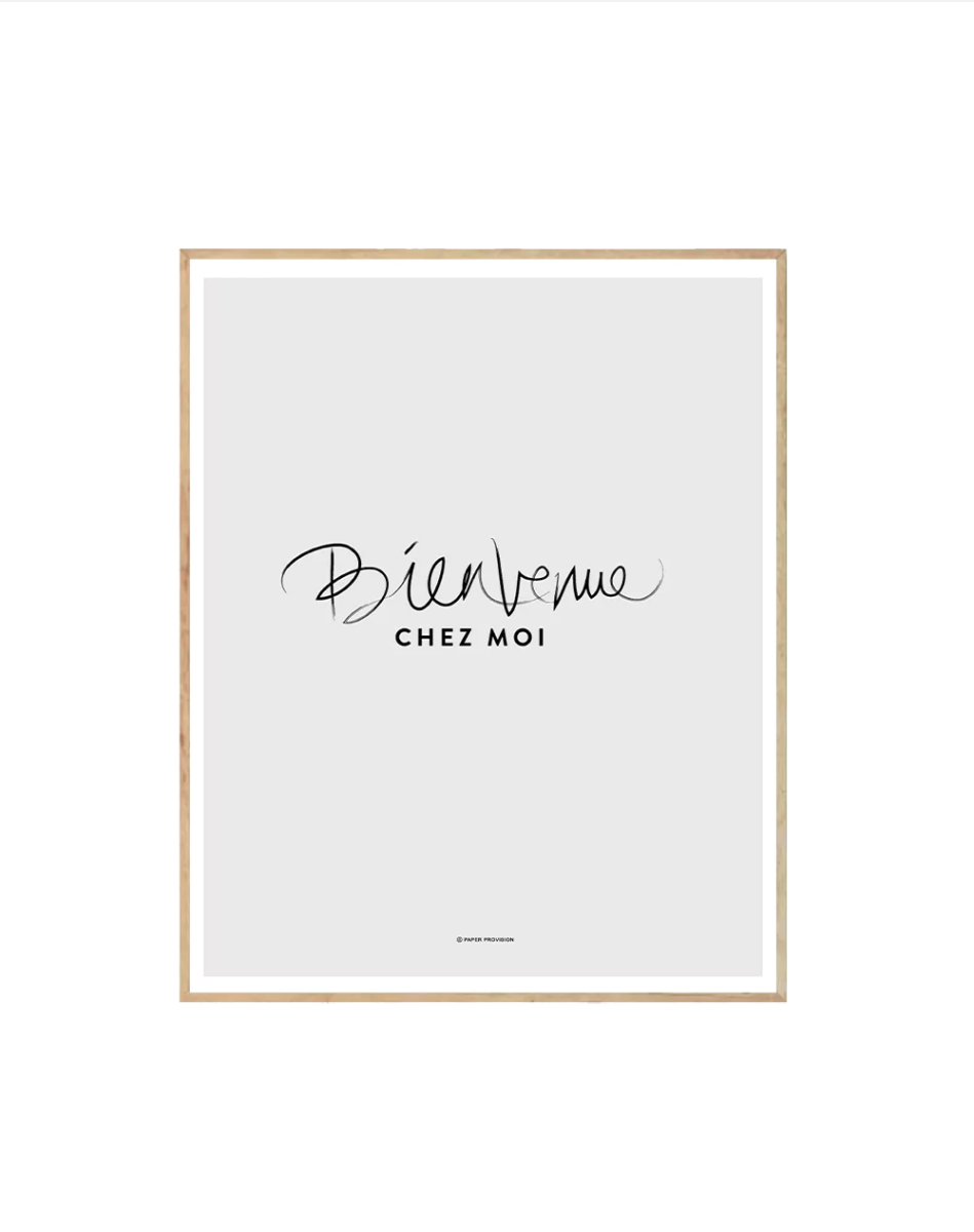 Bienvenue - Crafted Canvaas