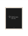 Bienvenue (Noir) - Crafted Canvaas
