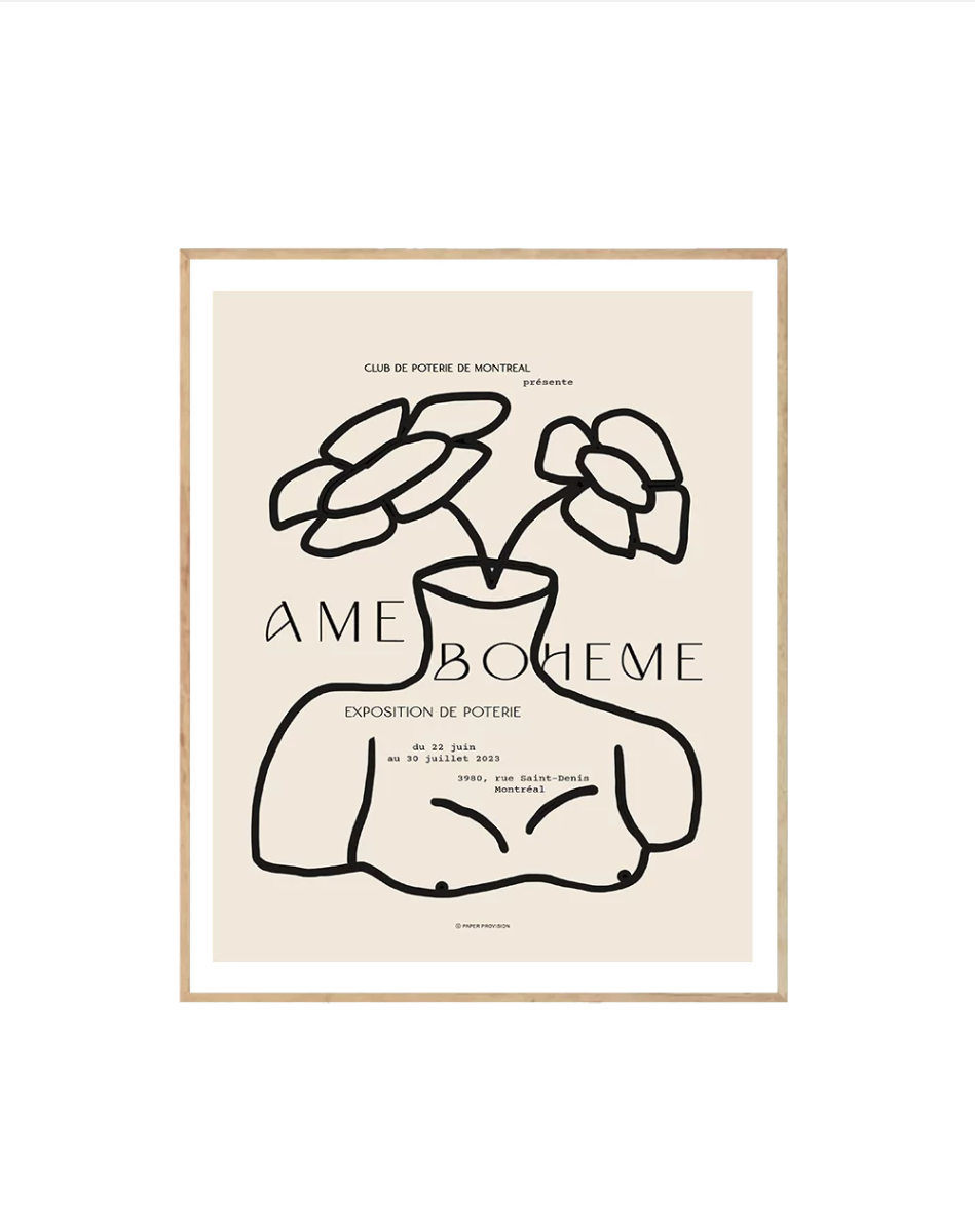 Boho Soul Poster 01 - Crafted Canvaas