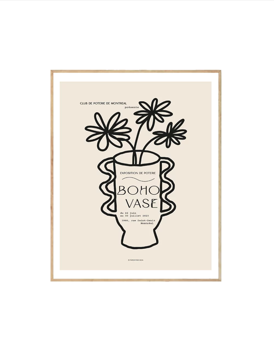 Boho Soul Poster 02 - Crafted Canvaas