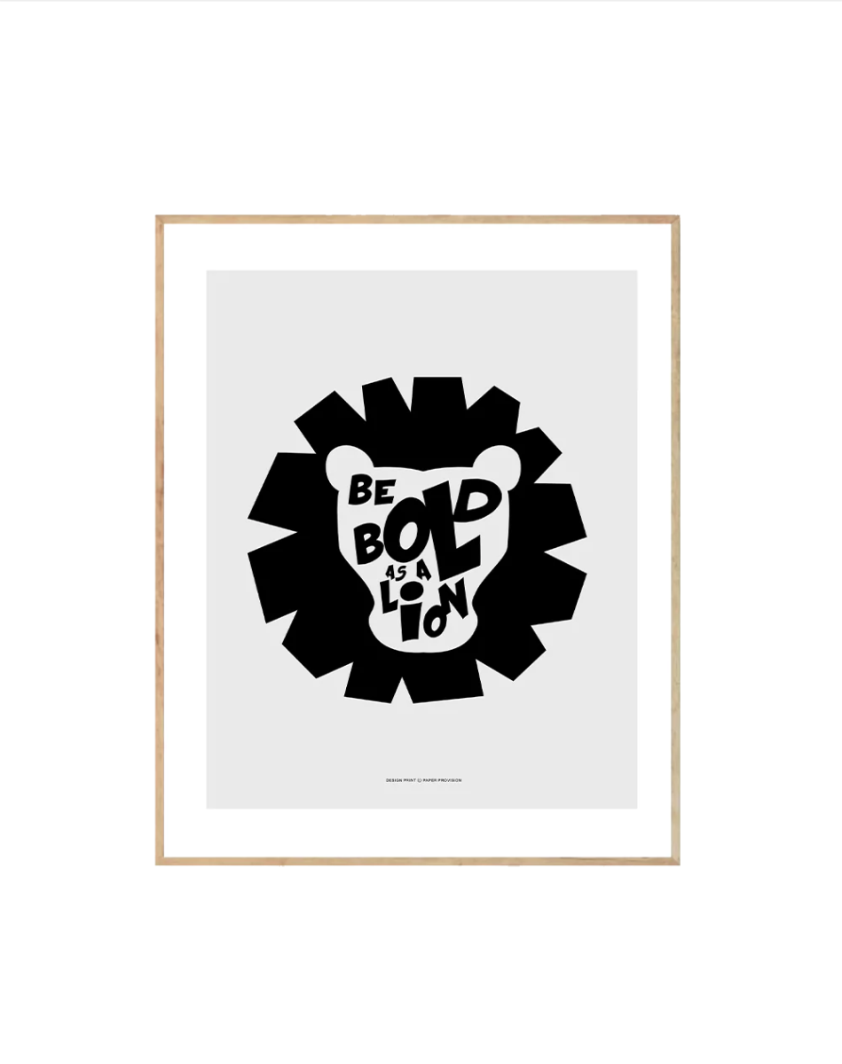 Bold As Lion - Crafted Canvaas