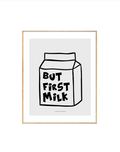 But First Milk - Crafted Canvaas