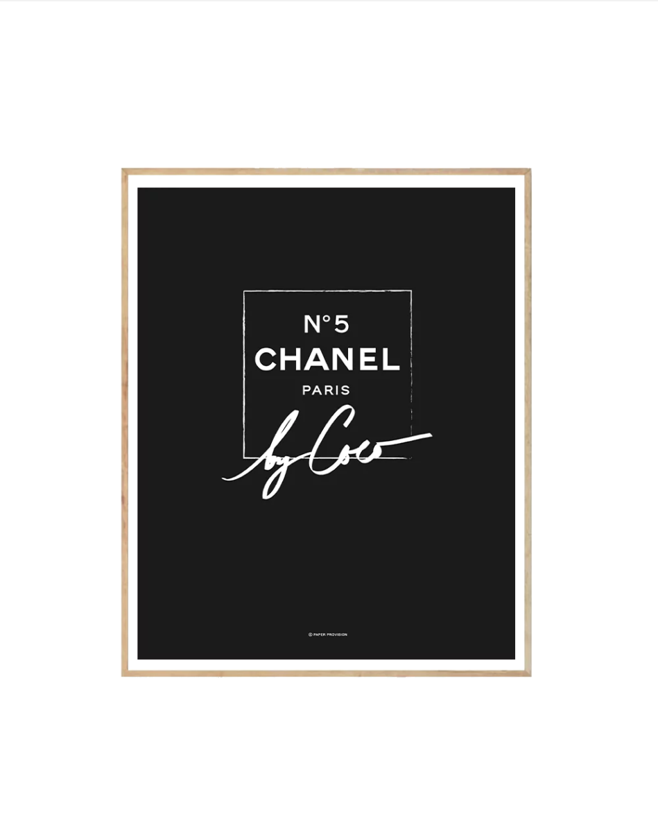 By Coco (Noir) - Crafted Canvaas