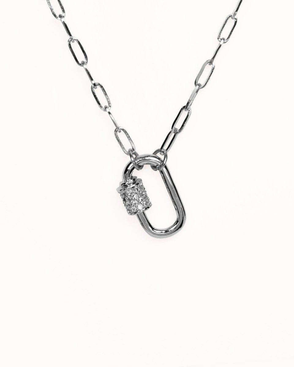 Collar Belize Plateado - Crafted Canvaas