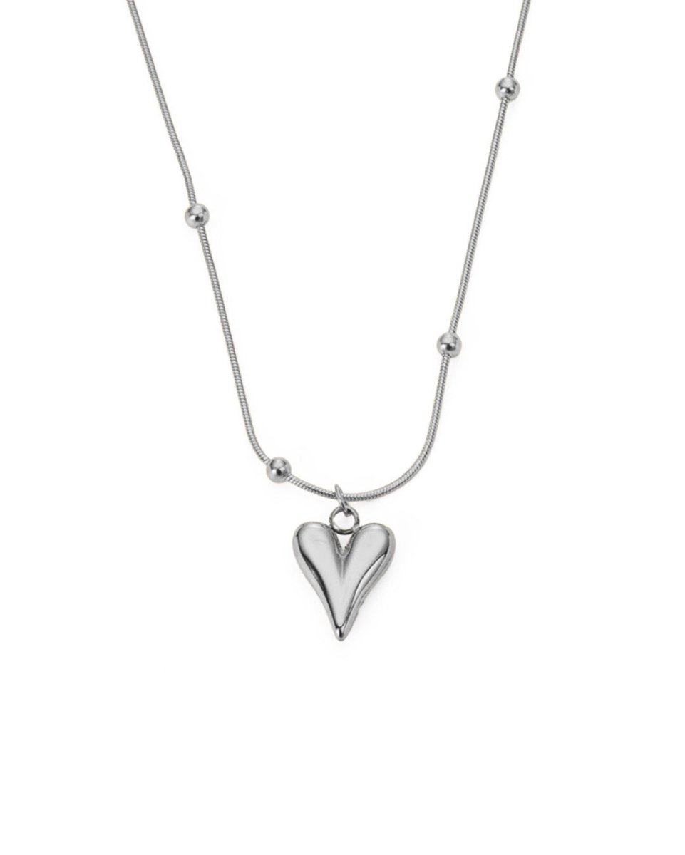 Collar Camile Plateado - Crafted Canvaas