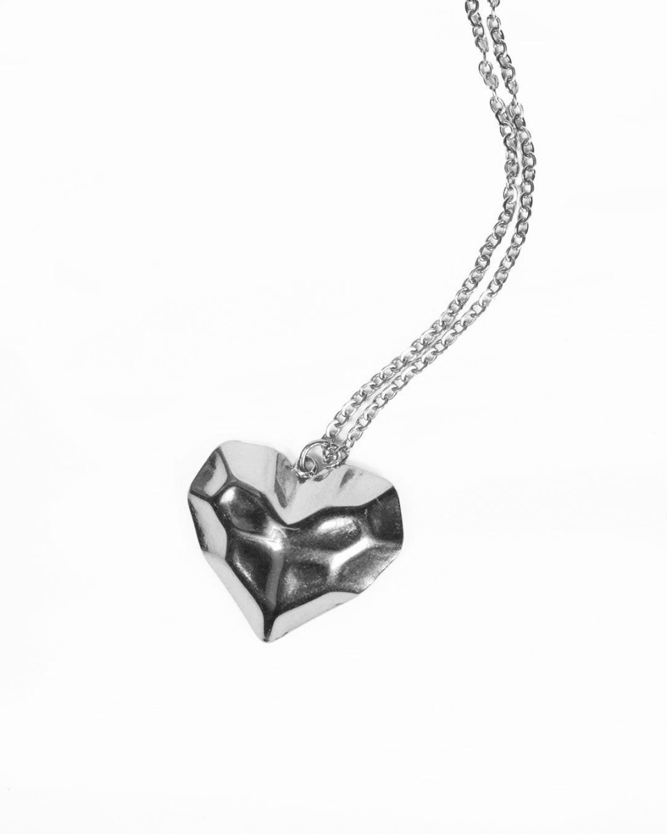 Collar Danielle Plateado - Crafted Canvaas