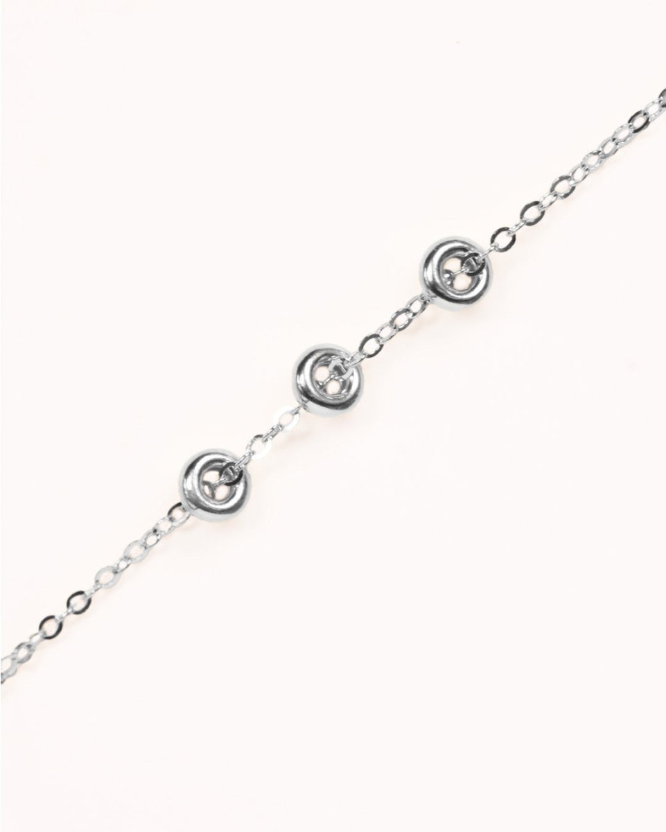 Collar Gabrielle Plateado - Crafted Canvaas