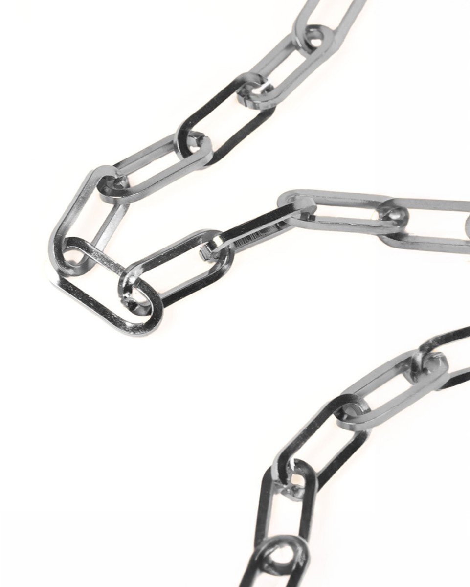 Collar Mae Plateado - Crafted Canvaas