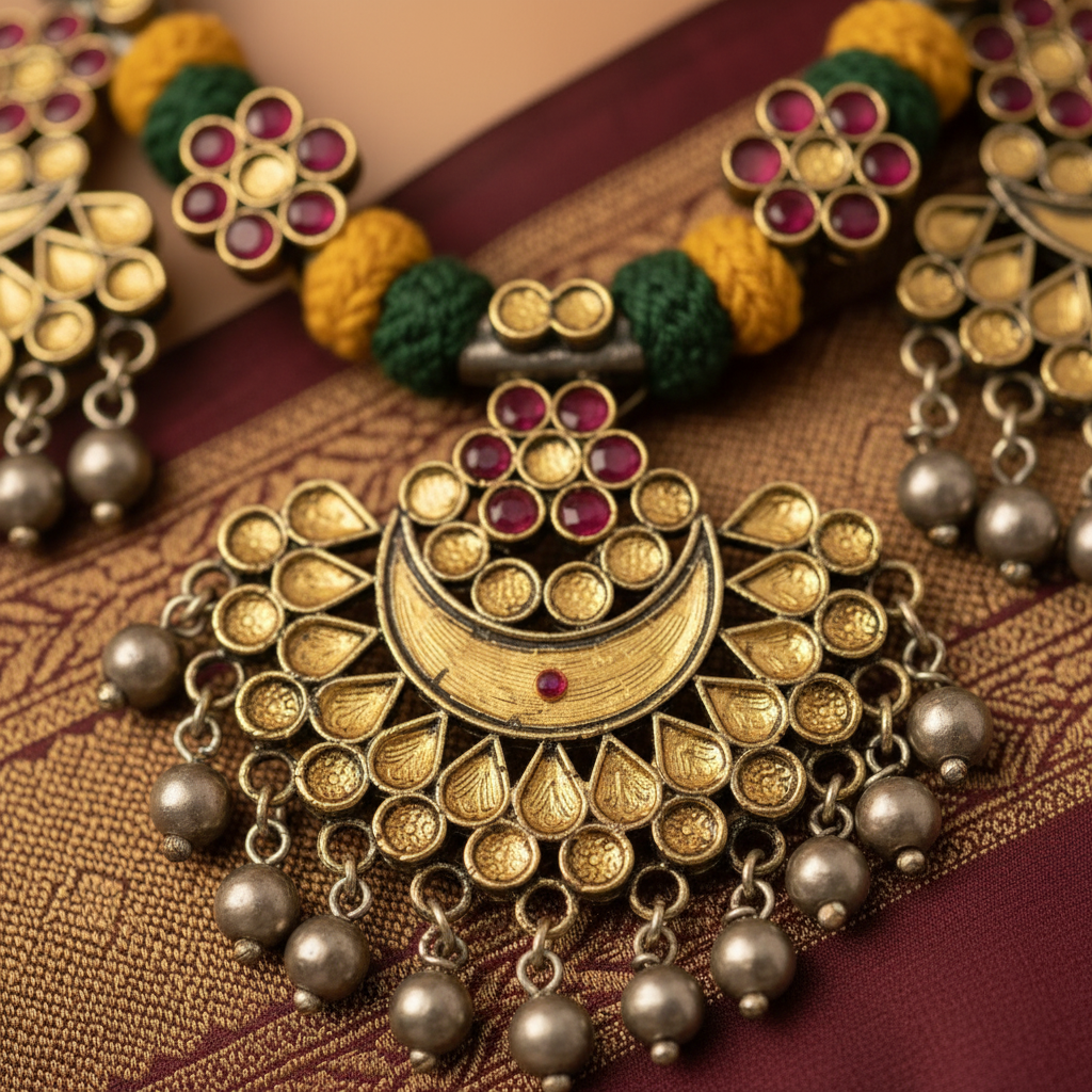 Dhaga Necklace | Crafted Canvaas