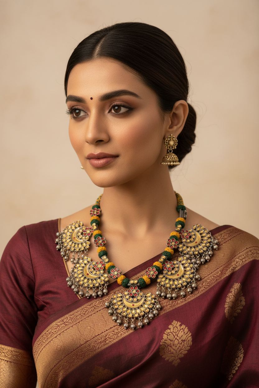 Dhaga Necklace | Crafted Canvaas