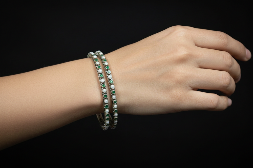 Ethnic everyday wear bangles | Crafted Canvaas