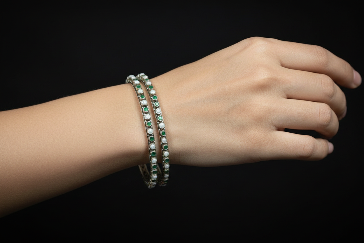 Ethnic everyday wear bangles | Crafted Canvaas