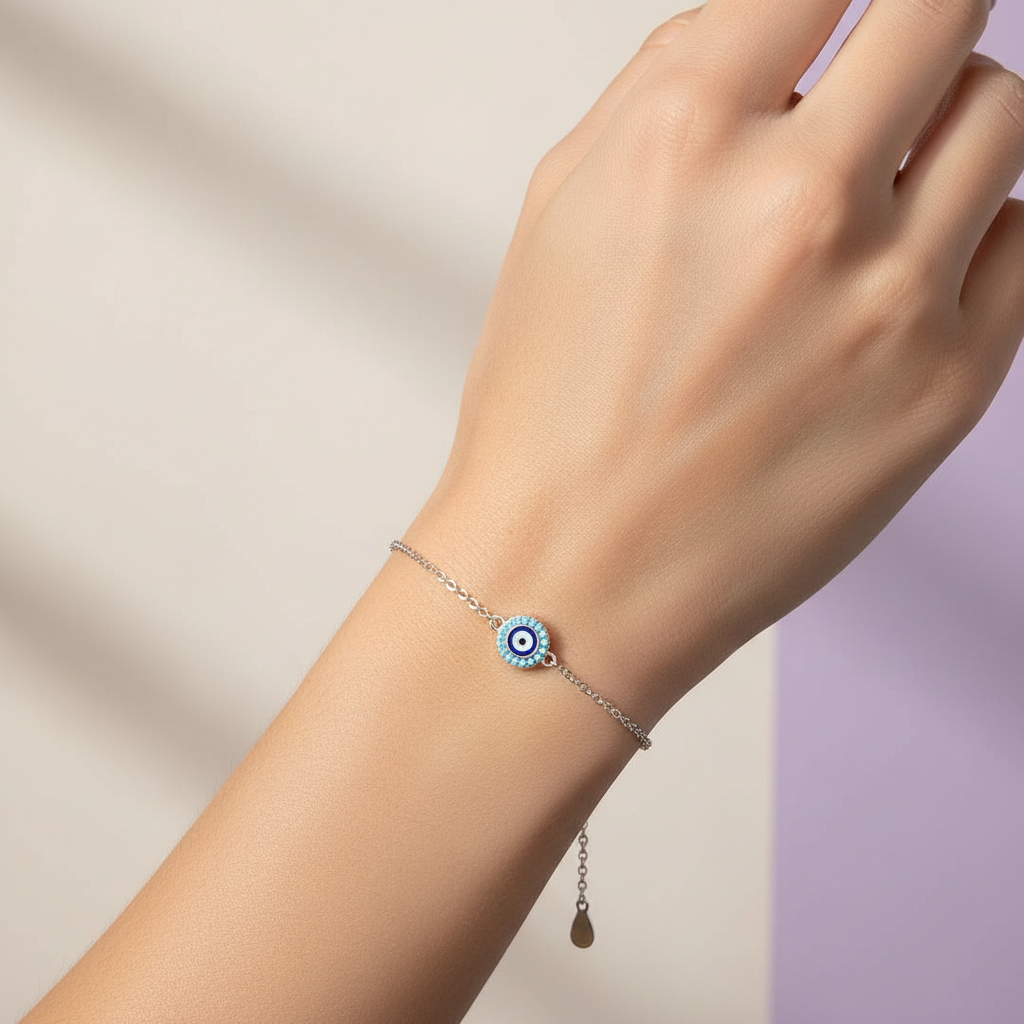 Evil Eye Bracelet | Crafted Canvaas