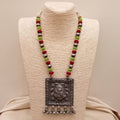 Ganesha - Thread Work Neckpiece - Crafted Canvaas