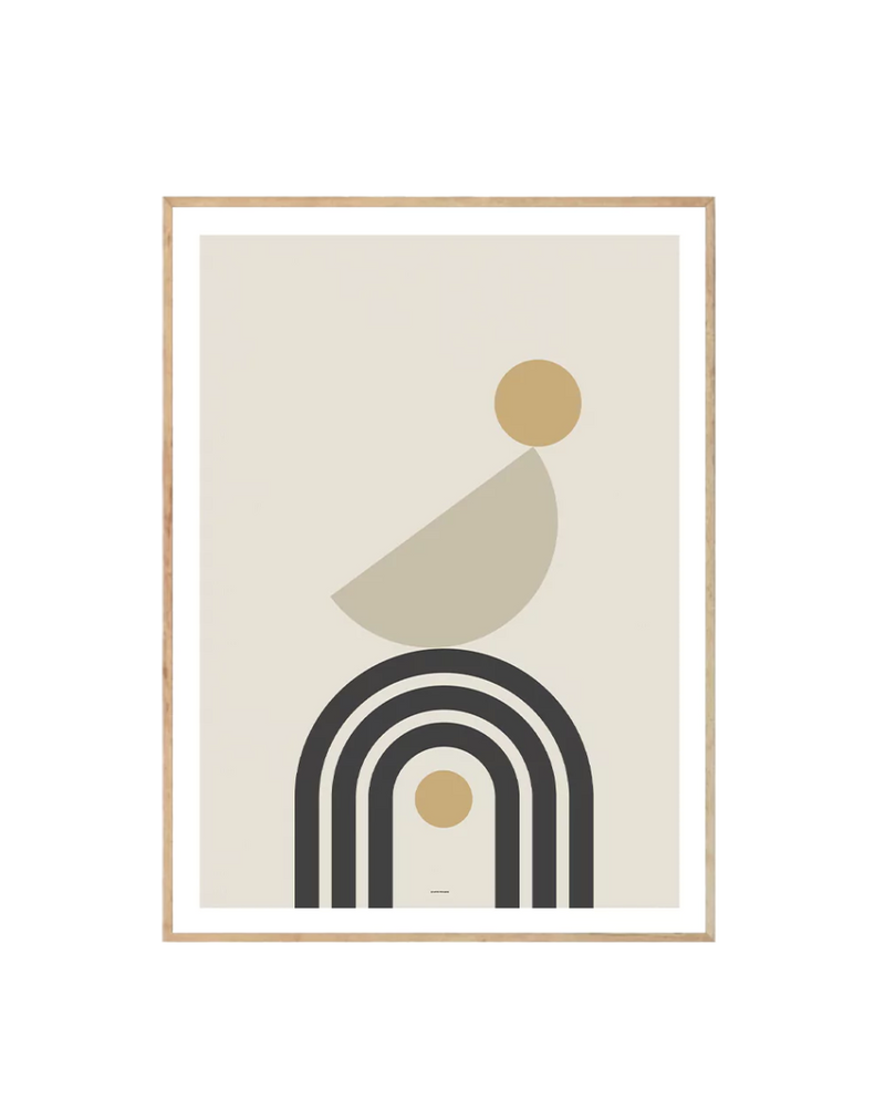 Geometric Rainbow II - Crafted Canvaas