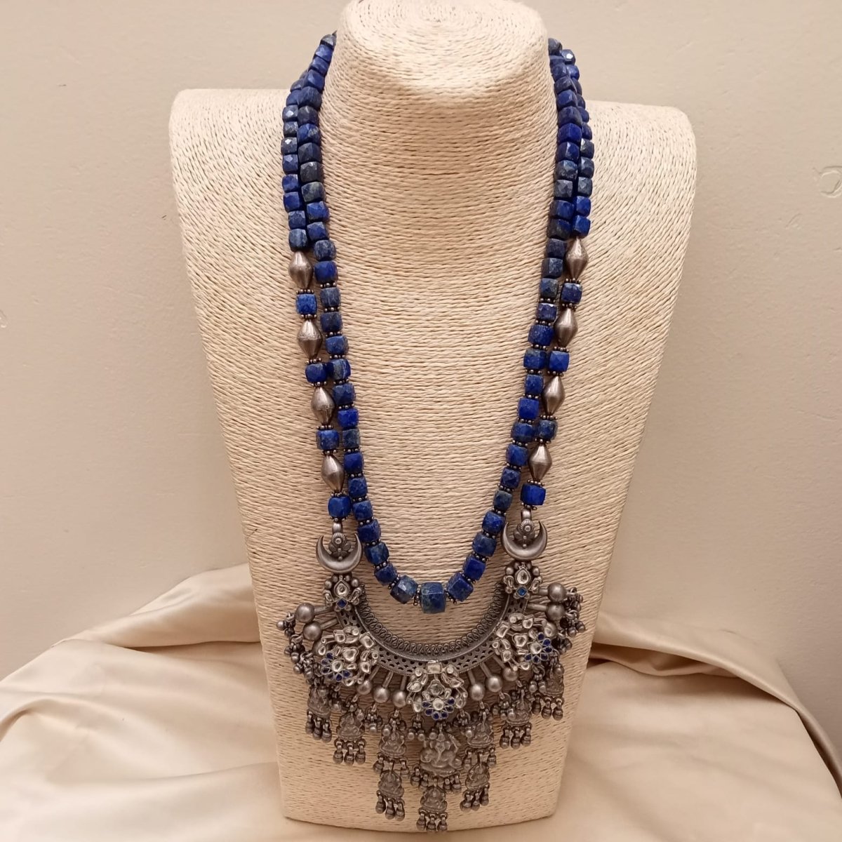 Lapiz - Temple Neckpiece - Crafted Canvaas