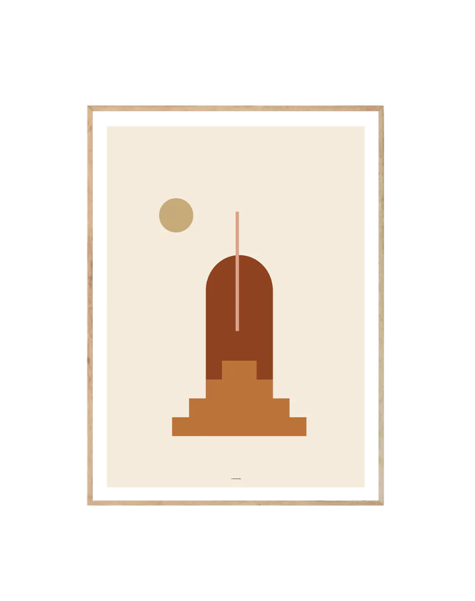 Modern Abstract Geometric II - Crafted Canvaas