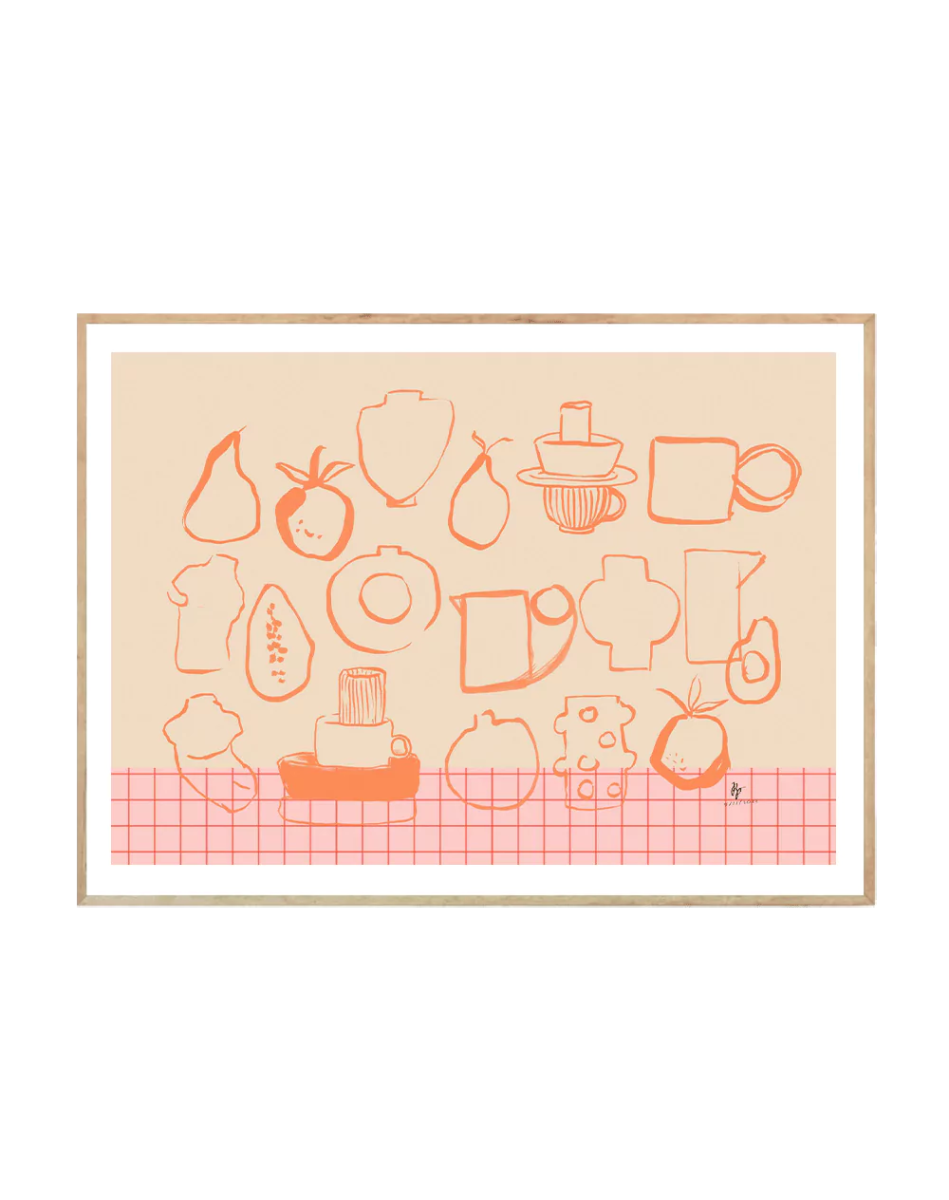 Modern Still Life 02 - Crafted Canvaas