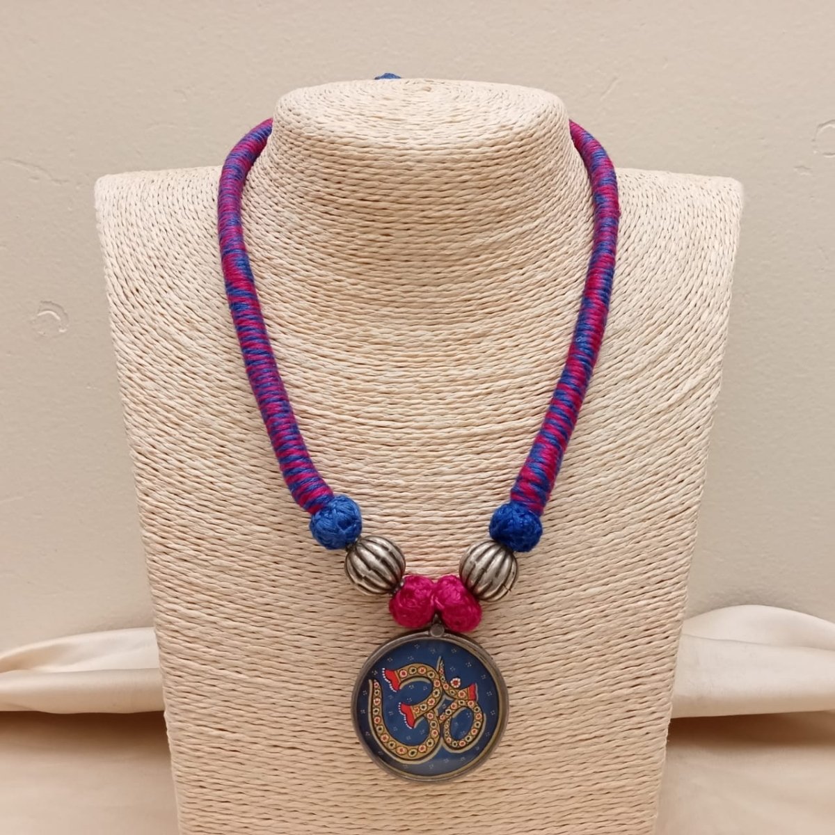 Om Neckpiece - Crafted Canvaas