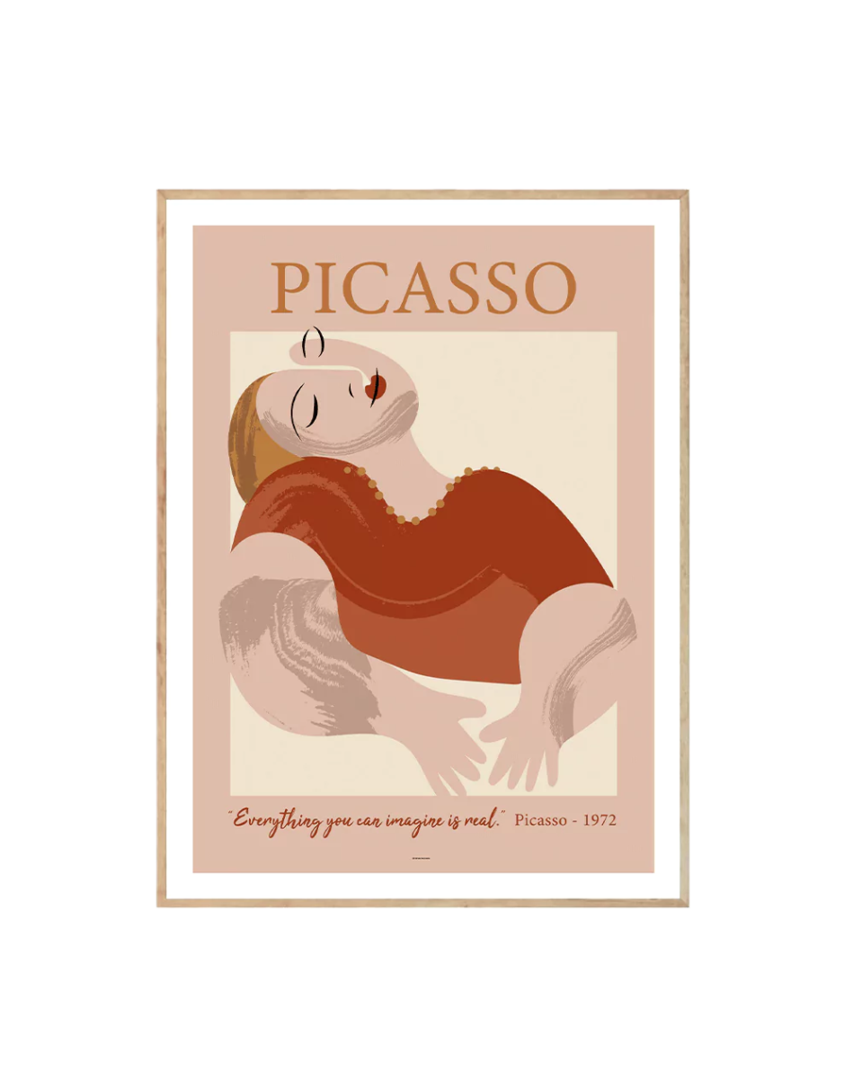 Picasso Woman Sleeping - Crafted Canvaas