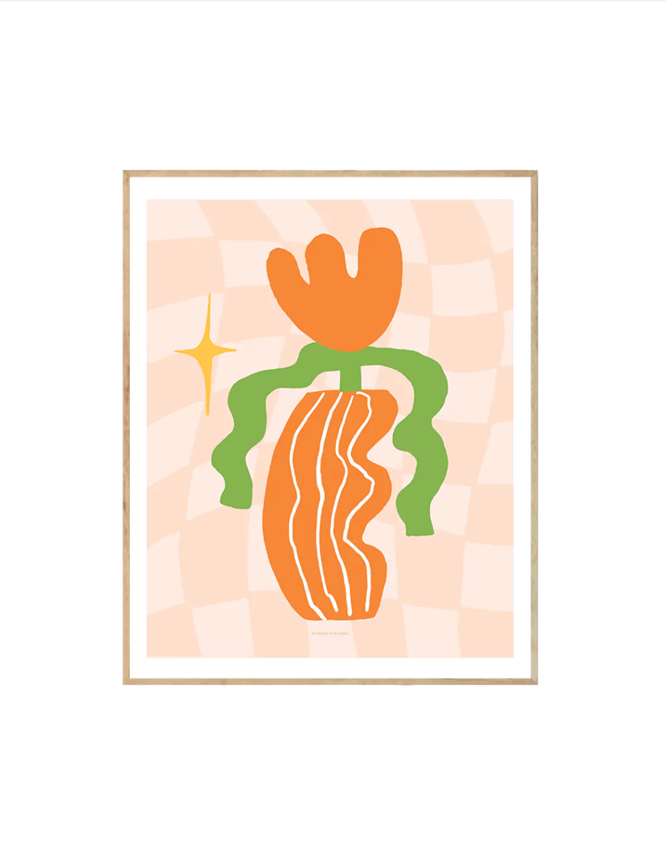 Retro Flower Market 01 - Crafted Canvaas