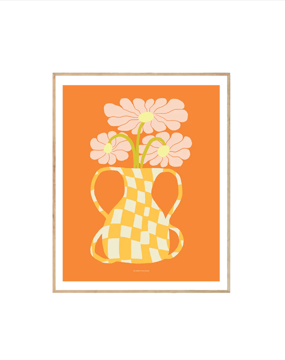 Retro Flower Market 19 - Crafted Canvaas